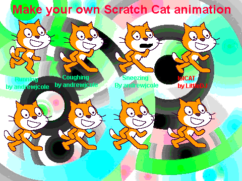 Add your own Scratch Cat Animation