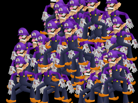 End of the .exe games Waluigi takes over