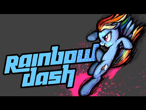 MLP:Fighting is Magic Dashie Theme