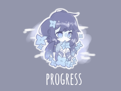 ➳ drawing progress / how i draw