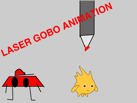 LASER GOBO SIM