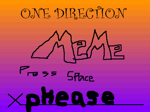 ONE DIRECTION MEME
