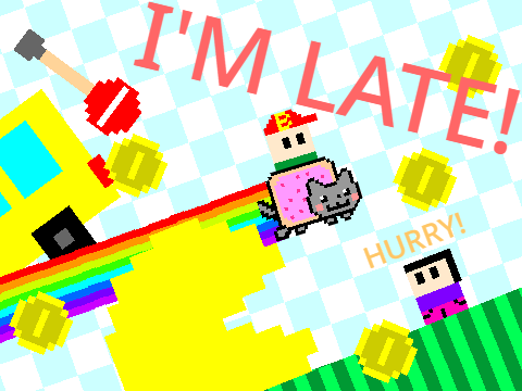 Ahhhhh I'm late!