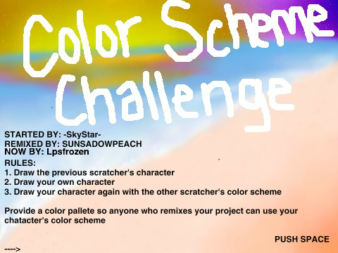 Color Scheme Challenge ME