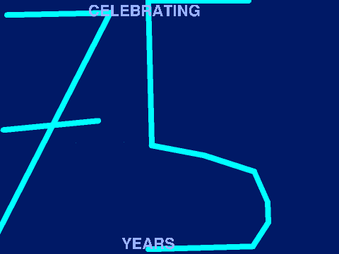 75 Years Logo 