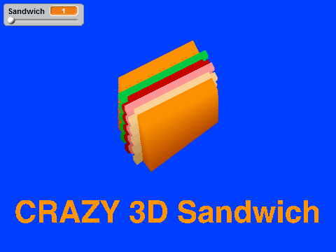 CRAZY 3D Sandwich