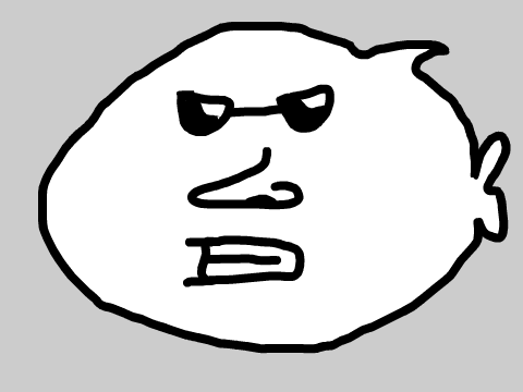 angry, cool, big nose, shark face