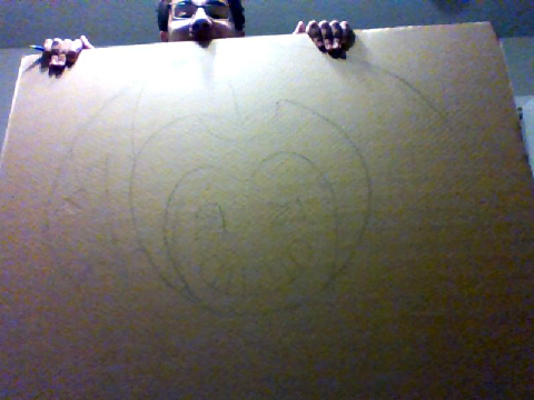 Me Drawing a Bendy Cutout!!!