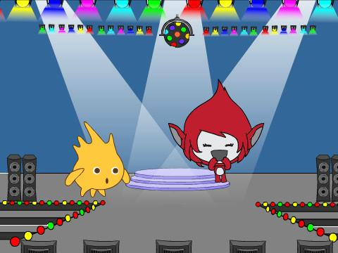 The dance show: Giga vs Gobo