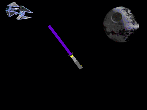 Lightsaber fun