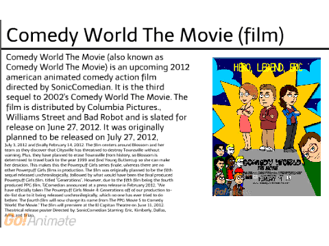 Comedy World The Movie Wikipedia Page