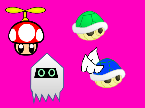 Mario items