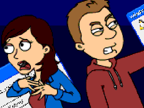 Comedy World Modem Mayhem Wallpaper