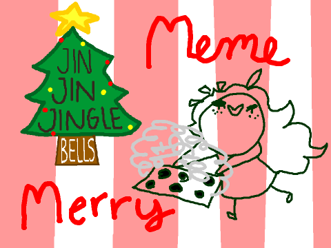 ️+ jin jin jingle bells + Merry Meme