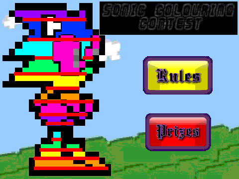 Sonic Colouring Contest Entry