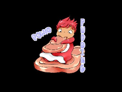 Ponyo by the Cliff by the Sea