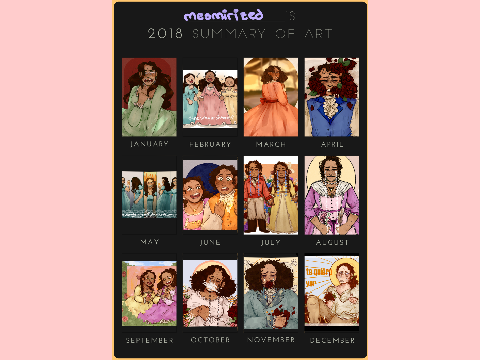 2018 summary of art !