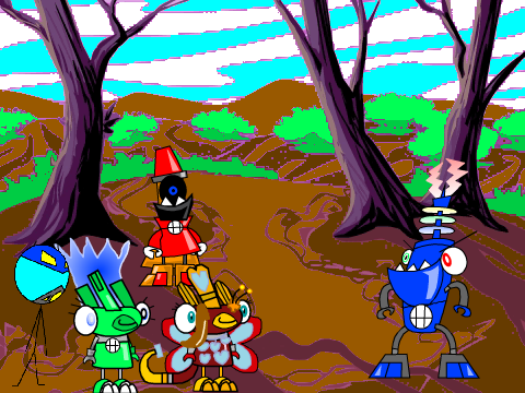 Stop The Bats!(mixels and heroes version)