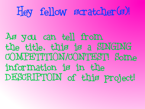 Singing Contest
