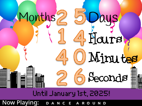New Year's Countdown!!!