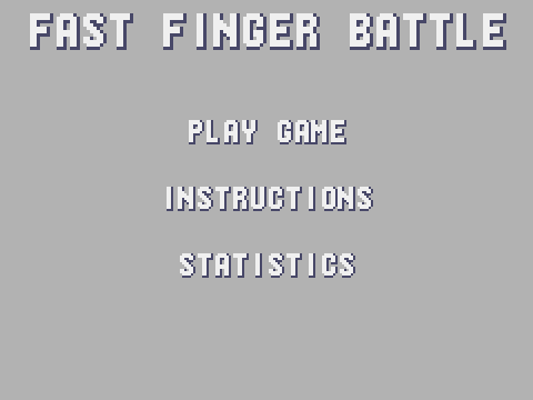 Fast Finger Battle