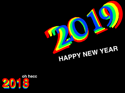 sayonara 2018 and hola 2019
