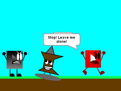 Add yourself running from Evil Video!