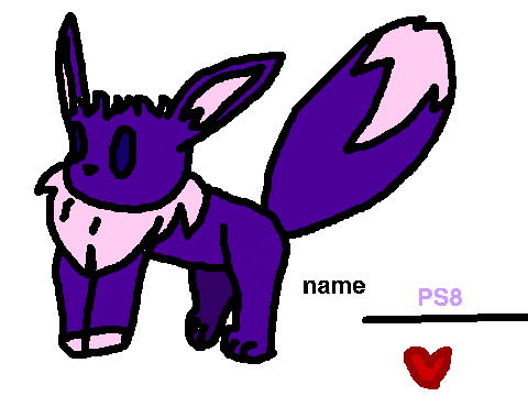 EEVEE EVOLUTIONS RP SHEET remix