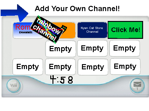 Add Your Own Wii Channel! remix