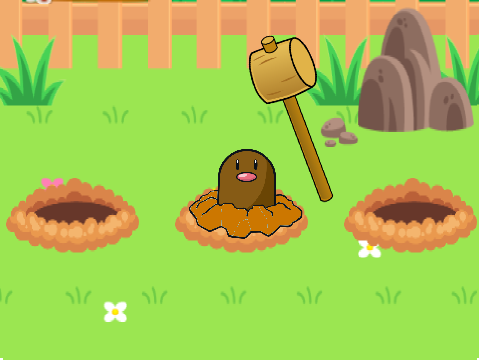 Whack the Little Mole (assets to remix) (no code)