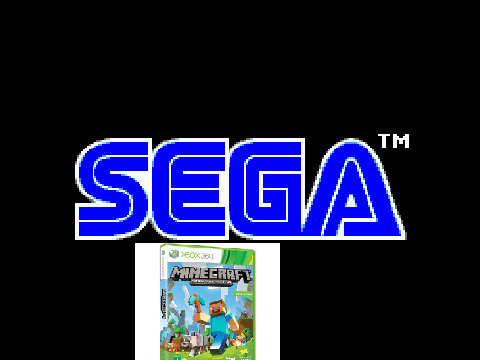 Fixed Sega Minecraft Xbox 360 Edition logo 