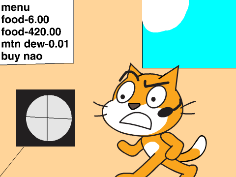 Scratch Cat works at Burger King remix