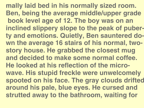 Chapter One of "Freckles"