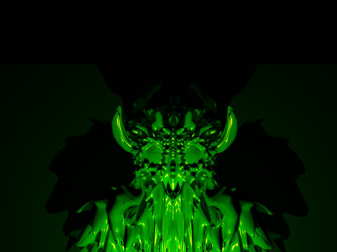 Entry - Alien Sculpture