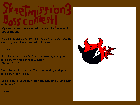 Streetmission 3 Boss contest!