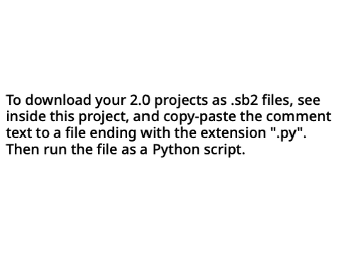 Download 2.0 Project Script