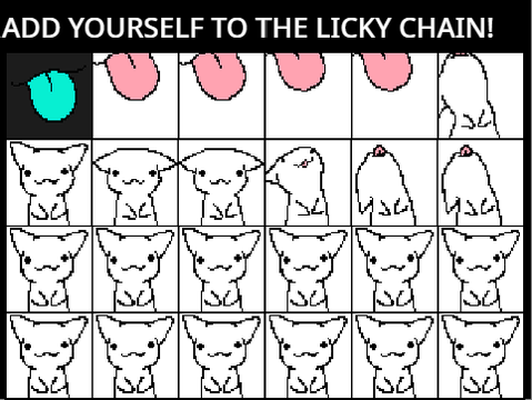 Add Yourself to the Licky Chain! ORIGINAL remix number 2