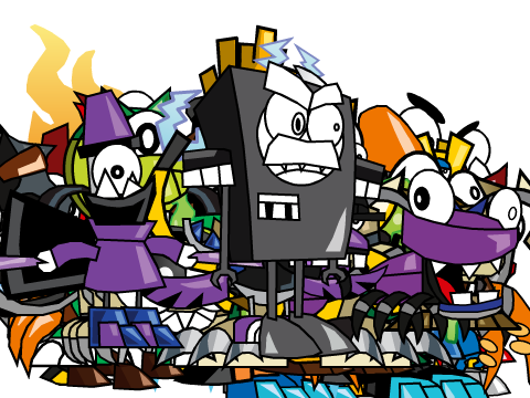 Revamped Mixel Sprites