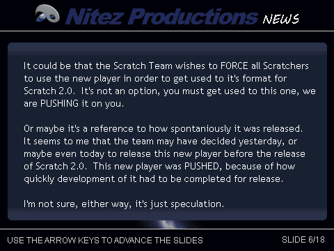 Review of the New Flash Player