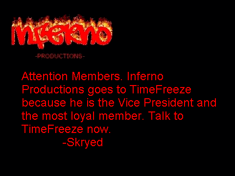 inferno goes to...