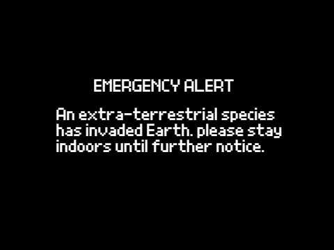 Alien Invasion Emergency Alert
