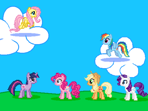 Ponies with music