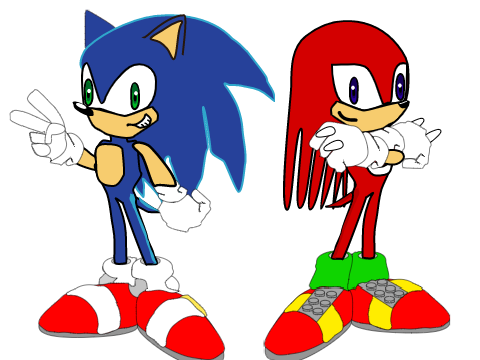 Sanic and Chuckles