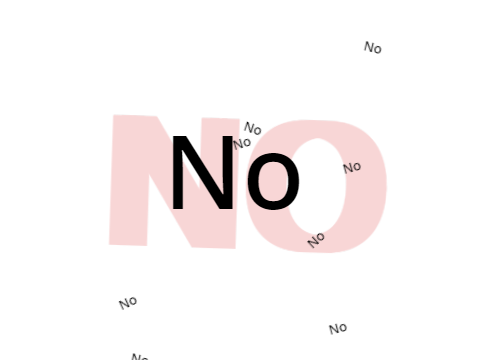 No