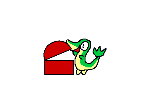 Snivy opens a chest