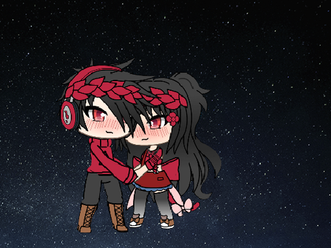 reveal of my friend and her boy friend