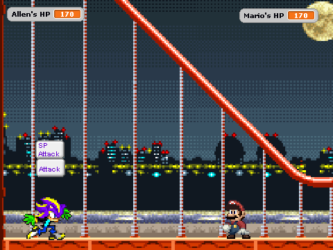 MARIO VS ALLEN TEST 1