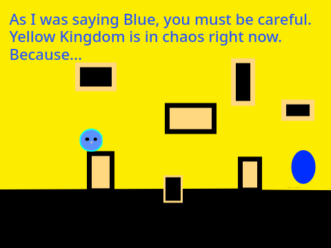 Blue ~Part Two (A Platformer)