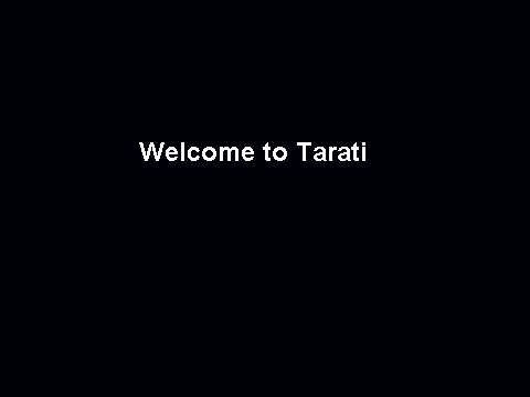 Welcome to Tarati