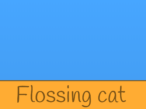 Flossing Cat 